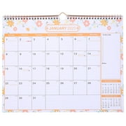 Nuolux Calendar Wall Monthly 2023 Hanging Planner Office Schedule 2022 Paper Year Agenda Academic Yearly Planning Laminated
