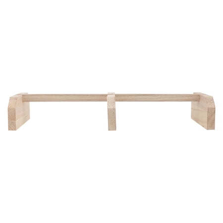 Nuolux Chicken Stand Wood Standing Bird Perchstand Wooden Bar Perch Roosting Chick Swing Toy Rack Parrot Rack Chicks Toys
