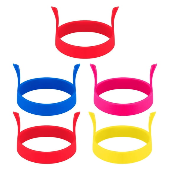 Nuolux Egg Ring Mold Mold Silicone Cooking Rings Omelette Cooker Round Pancake Silicone Muffin  Poacher Poached Frying