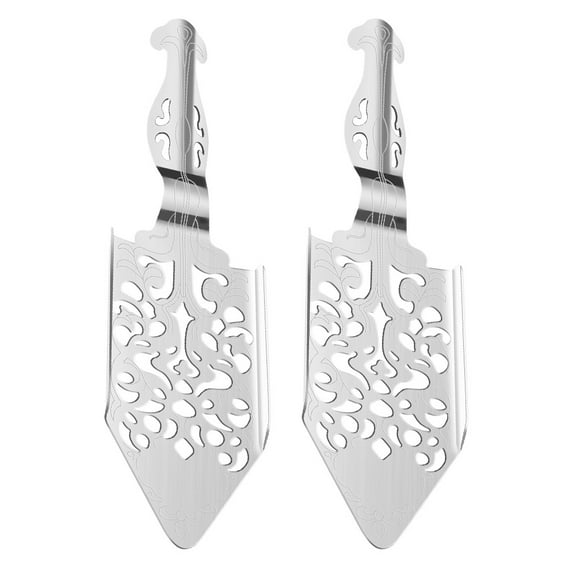 UPGRATOR Multi Function Absinthe Spoon Silver Friends Restaurant 2Pcs 6.3x1.6x0.2In