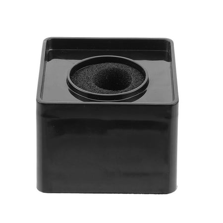 Nuolux Microphone Logo Flag Mic Station Interview Cube Square Box Abs Shaped Portable Stand Holder Molding Injection Reporter