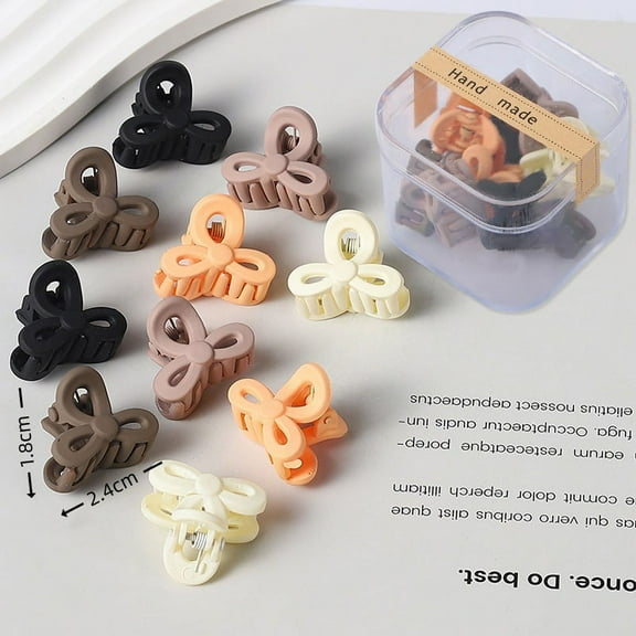 DEEPCRAFF Claw Clip Bulk Small Claw Clips Daily Use 10pcs