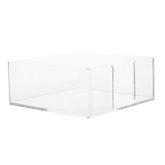 Nuolux Napkin Holder Acrylic Towel Guest Cocktail Paper Box Holders Flat Dispenser Tray Dinner Decorative