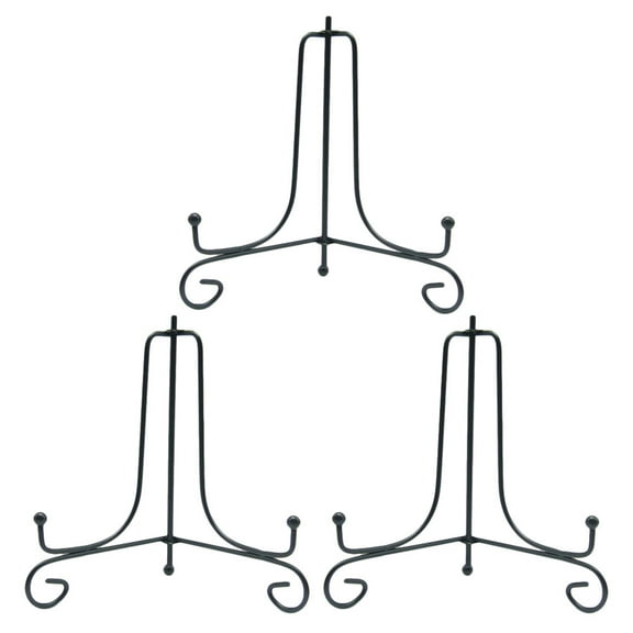 Nuolux Stand Plate Display Holder Easel Metal Picture Album Decorative Dish Iron Stands Rack Ornament Plates Cardtrading Shelf