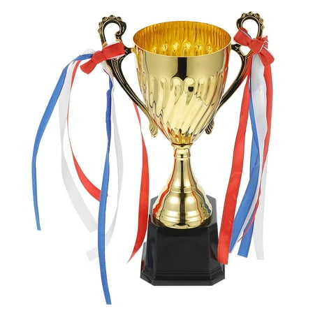RENACLIPY Metal Trophy with Assorted Colors for Sports , Team Awards, and Competitions