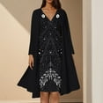 thumbnail image 1 of Nuoqisi 2026 Women's Two Piece Dress with Jacket Mother of The Bride Dresses Homecoming Wedding Guest Dresses, 1 of 4