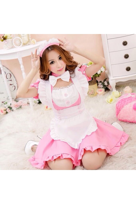 Maid Outfit Cosplay Costume for Anime Events - Themed Attire for Conventions and Themed Restaurant Service
