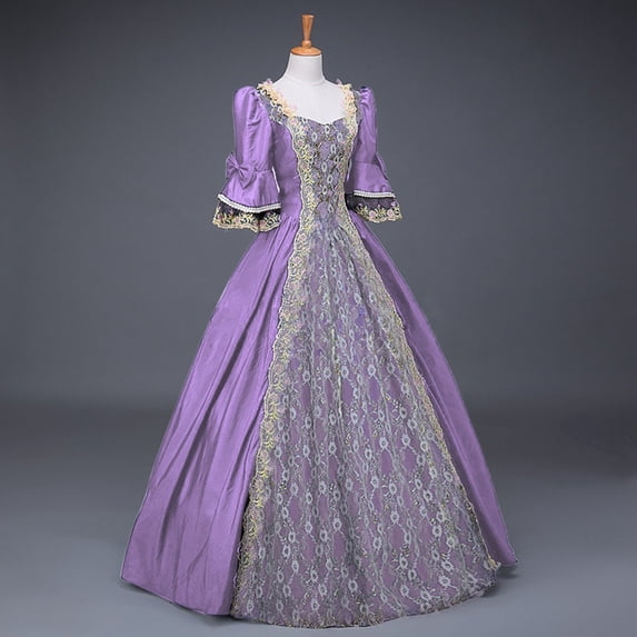 Nuoqisi Marie Antoinette Princess Dress Period Ball Gown Reenactment Theater Dress Brocade Ball Gown Queen Dresses 2026