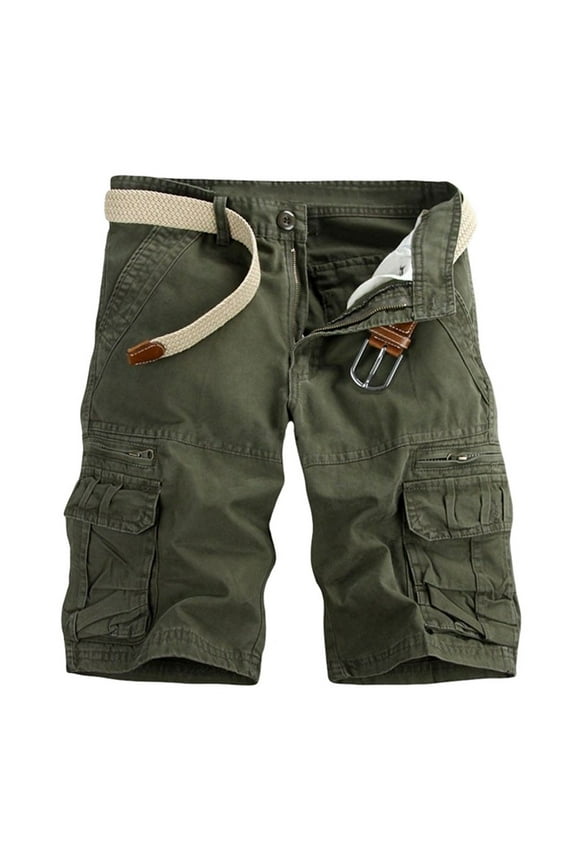 Men's Solid Color Outdoor Sport Cargo Pants - Durable Trousers for Hiking, Work and Adventure Activities