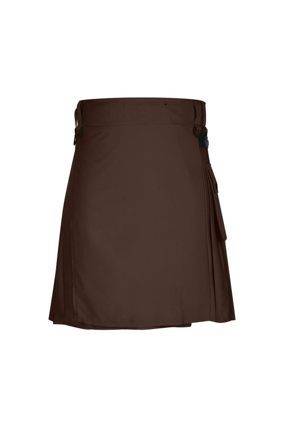 Men's Standard Utility Kilt, Modern Scottish Kilt for Everyday Wear, with Adjustable Hip Straps & Cargo Pockets
