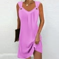 thumbnail image 1 of Nuoqisi Swimsuit Coverup for Women Scoop Neck Sleeveless Sheer Beach Dresse Vacation Bathing Suit Cover Up, 1 of 5