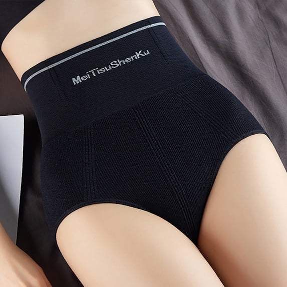 Nuoqisi Women Shapewear Tummy Control Underwear,High Waisted Body Shaper Panties,Seamless Brief Girdle Panty for Women