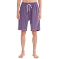 thumbnail image 1 of Nuoqisi Women's Bermuda Shorts Loose Fitted Long Sweat Knit Shorts with Pockets Lounge Athletic Workout Gym Knee Length 2026, 1 of 4