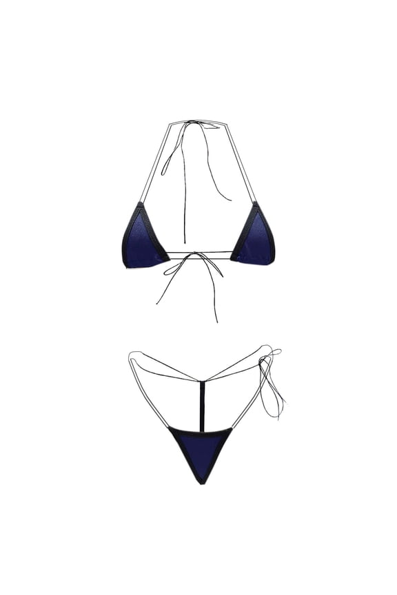 Women's Fashion Sheer Mesh Bikini Set - Three Piece Swimwear with Bra and Panty, Transparent Swimsuits for Women