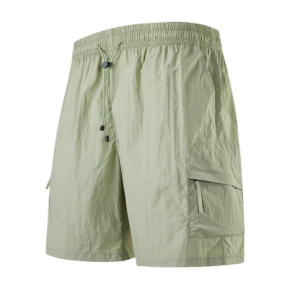 Nuoqisi Women's Hiking Cargo Shorts Lightweight Quick Dry Athletic Shorts with Multi Pocket for Workout Golf Camping Casual