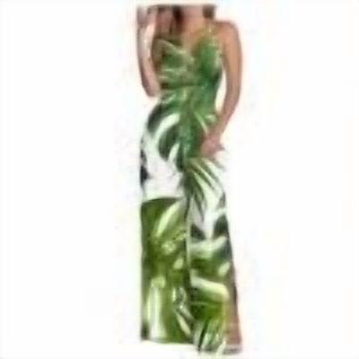 Nuoqisi Women's Jumpsuits Summer Floral Print Boho Overalls Loose fit Wide Leg Baggy Split Long Rompers 2026 One Piece