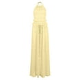 thumbnail image 1 of Nuoqisi Womens 2 Piece Maxi Skirt Set Sleeveless Halter Tank Top and Flowy Long Skirt 2026 Summer Beach Outfits, 1 of 3