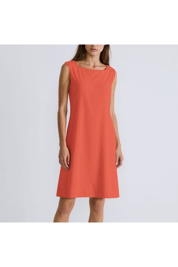 Womens Summer Crew Neck Sleeveless Dress Casual Basic Beach Sunshine Cotton Linen Loose Fitted Mini Dress 2026