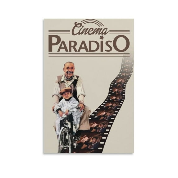 Nuovo Cinema Paradiso 80s Movie Poster (10) Gifts Canvas Painting Poster Wall Art Decorative Picture Prints Modern Decor 24x36inch(60x90cm)