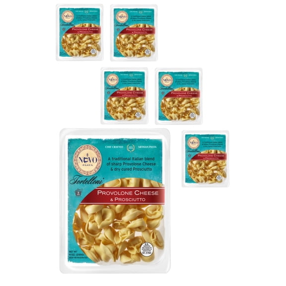 Nuovo Provolone & Prosciutto Tortelloni, 9oz, 6 Pack