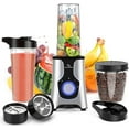 Nuovoware Portable Blender for Shakes and Smoothies, 12 PCS Personal