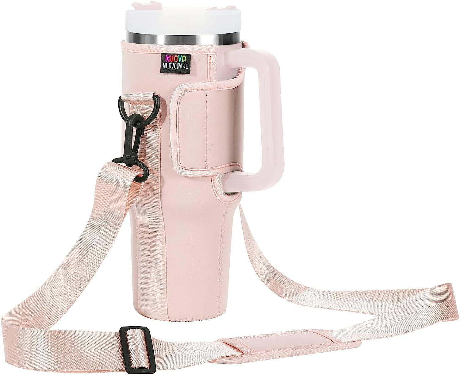 Water Bottle Pouch For Stanley Cups 40oz/30oz/20oz - Running Belt Bag With Storage