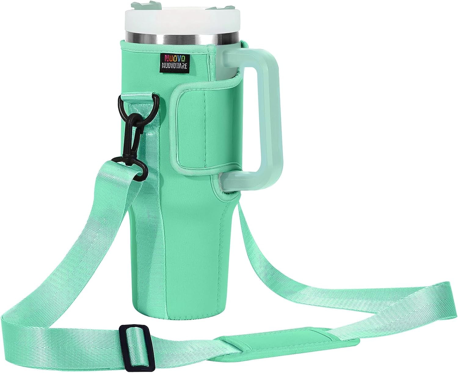 Nuovoware Water Bottle Carrier Bag Compatible With Stanley Quencher H2