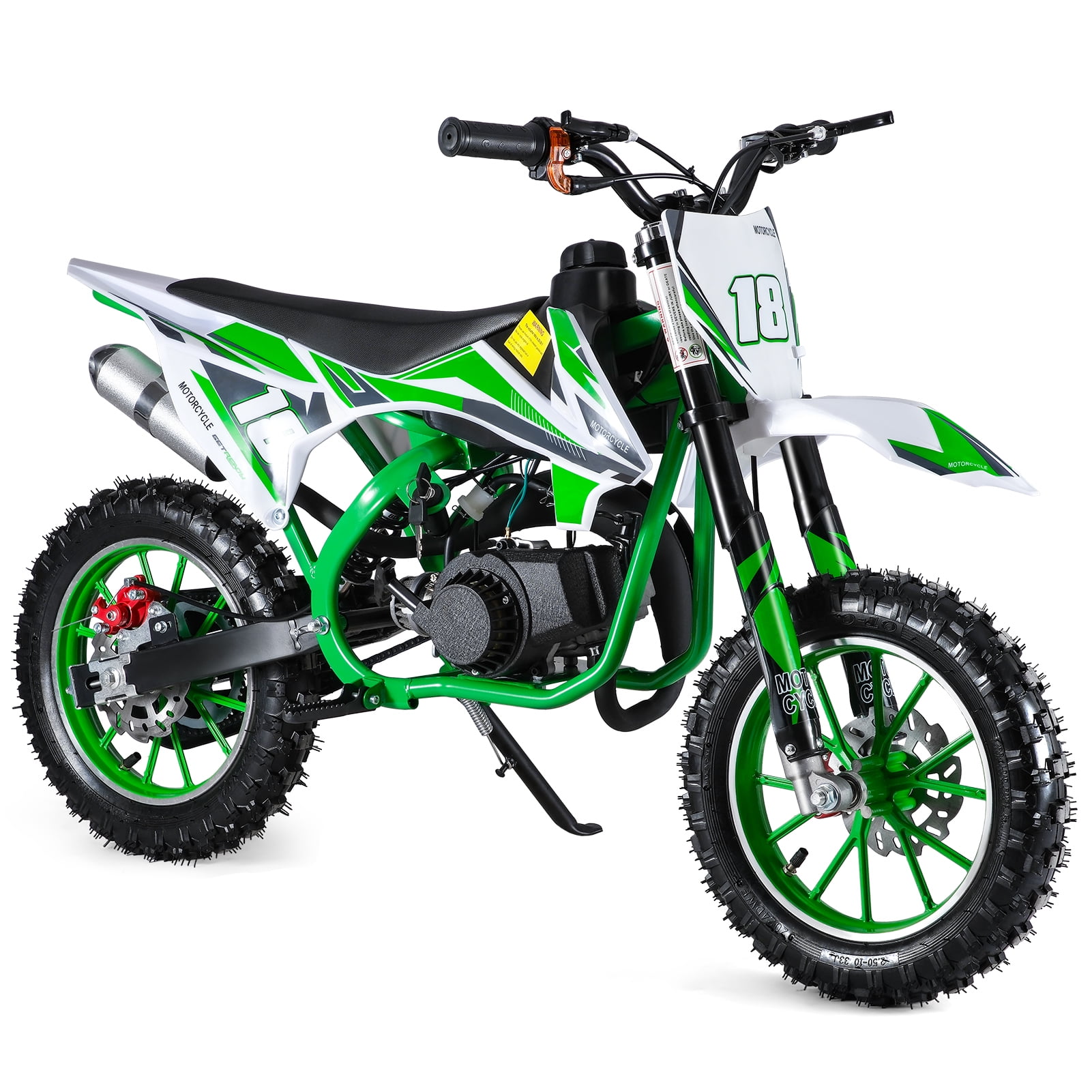 Nuoxin 49CC Trail Off-Road Dirt Bike Gas-Powered 2-Stroke Kids