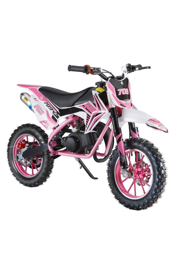 Gas Power Dirt Bike for kids, Ride on Motorcycle with Twist Grip Throttle, Hand-Operated Brakes, Key Start, Off-Road Motocross Speed Up to 30 MPH, Age 8+