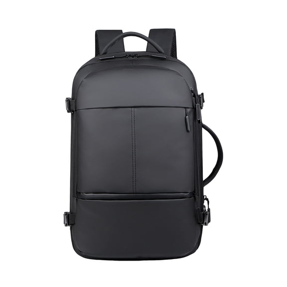 Jubilant Travel Backpack Expandable Capacity Computer Bag with USB Charging Port Waterproof Anti-Theft Lock Wet/Dry Separation Pockets Weekender Carry-On Business Bag