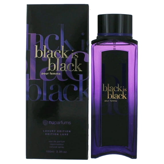 Nuparfums Black Is Black Pour Femme Eau De Parfum - Luxury Edition