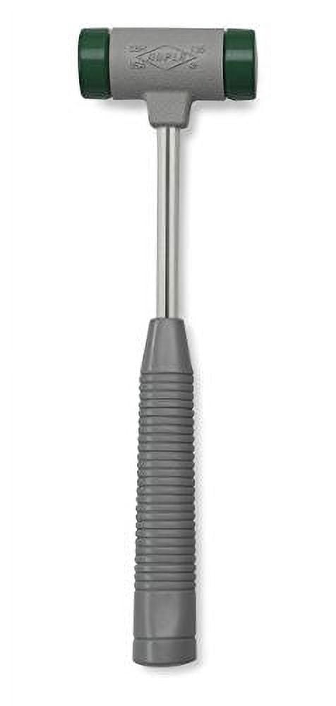 16 Oz Soft Tip Rubber Mallet – Steel Core, Hickory Handle, Non-Marring Head For Assembly & Automotive
