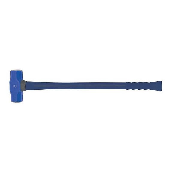 Nupla Soft Steel Sledge Hammer, 20 lb Head, 32 in Fiberglass Handle, SG Grip - 1 EA (545-26-508)
