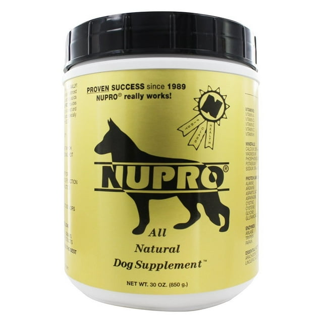 Nupro All Natural Dog Supplement, 30oz, 30 Scoops for Canine Health