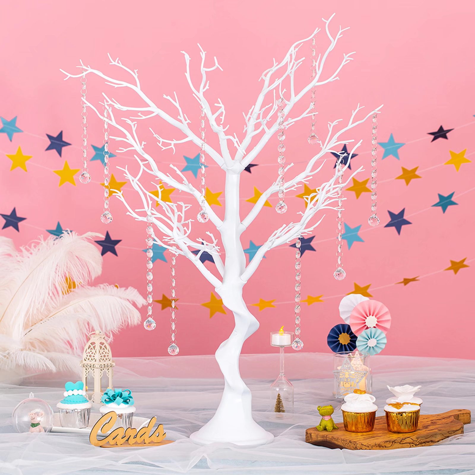 Romantic Wedding Table Decoration Centerpieces Crystal Lighting Tree Stage  Road Guide For Baby Shower Birthday Party Decor Props - AliExpress