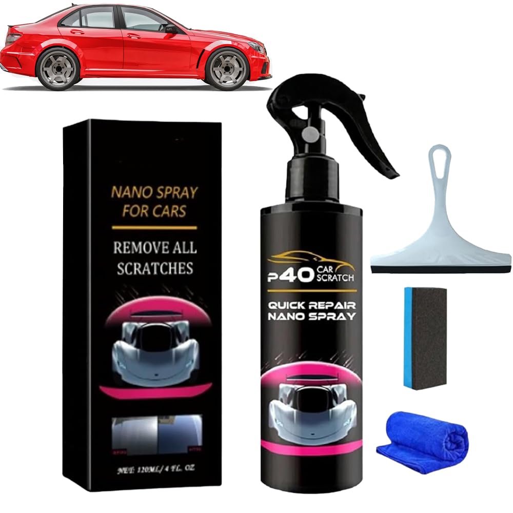 Nuracoat Nano Car Spray – Réparation Rapide De Rayures Et Brillance Longue Durée Pour Ta Voiture
