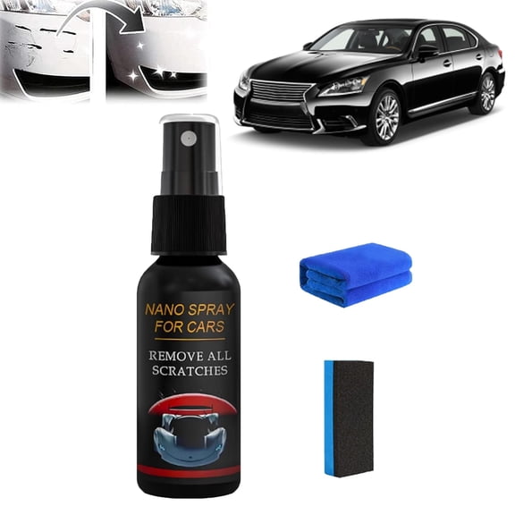 Nurafix Auto Scratch Remover Spray – Coating Agent for Car Paint, Scratch Remover for Vehicle Exterior(1pc)