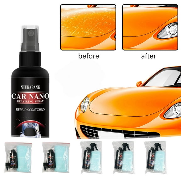 Nurafix - Nurafix Nano Car Spray, Nurafix Nano Scratch Remover, Nurafix Car Spray with Towel, Nurafix Nano Spray, 2025 New Nurafix Nano Car Scratch Remover, Quickly Transform Your Car's Look 50ml