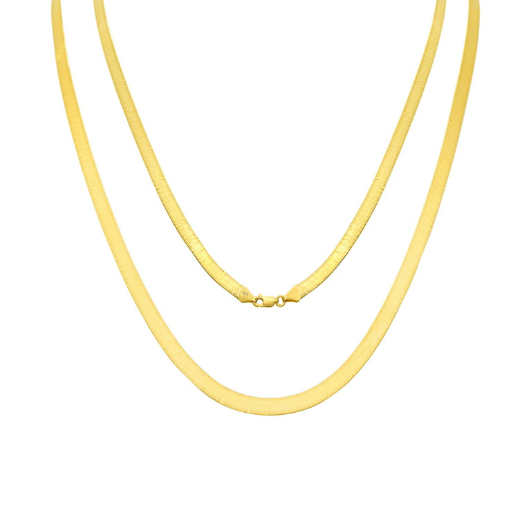 Lavari Jewelers Women's Replacement Chain with Spring Ring Clasp, 10K  Yellow Gold, 0.6 MM Box Chain, 18 Inch