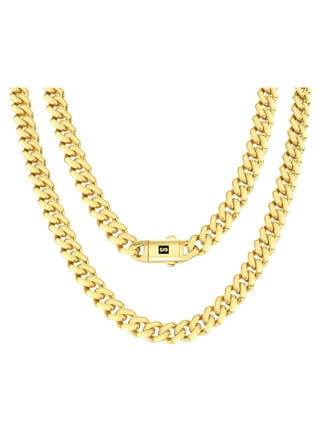 Gold chain men sale walmart
