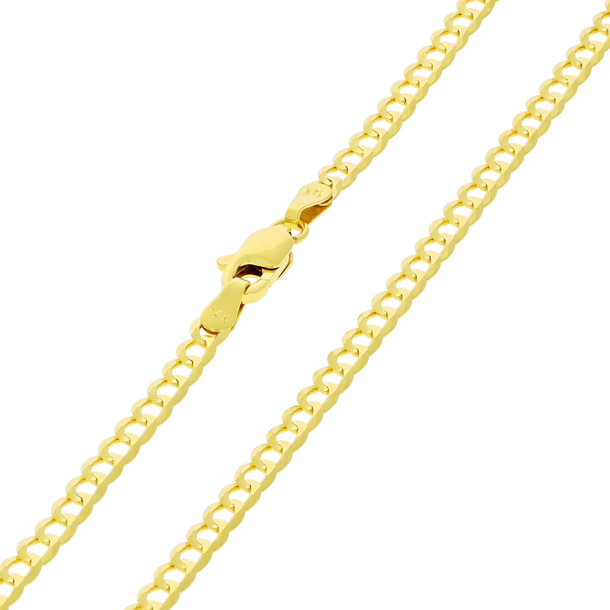 Necklaces Stainless Steel Gold Lobster Clasp Enc0001 7mm / 12mm Wholesale Jewelry Website Unisex