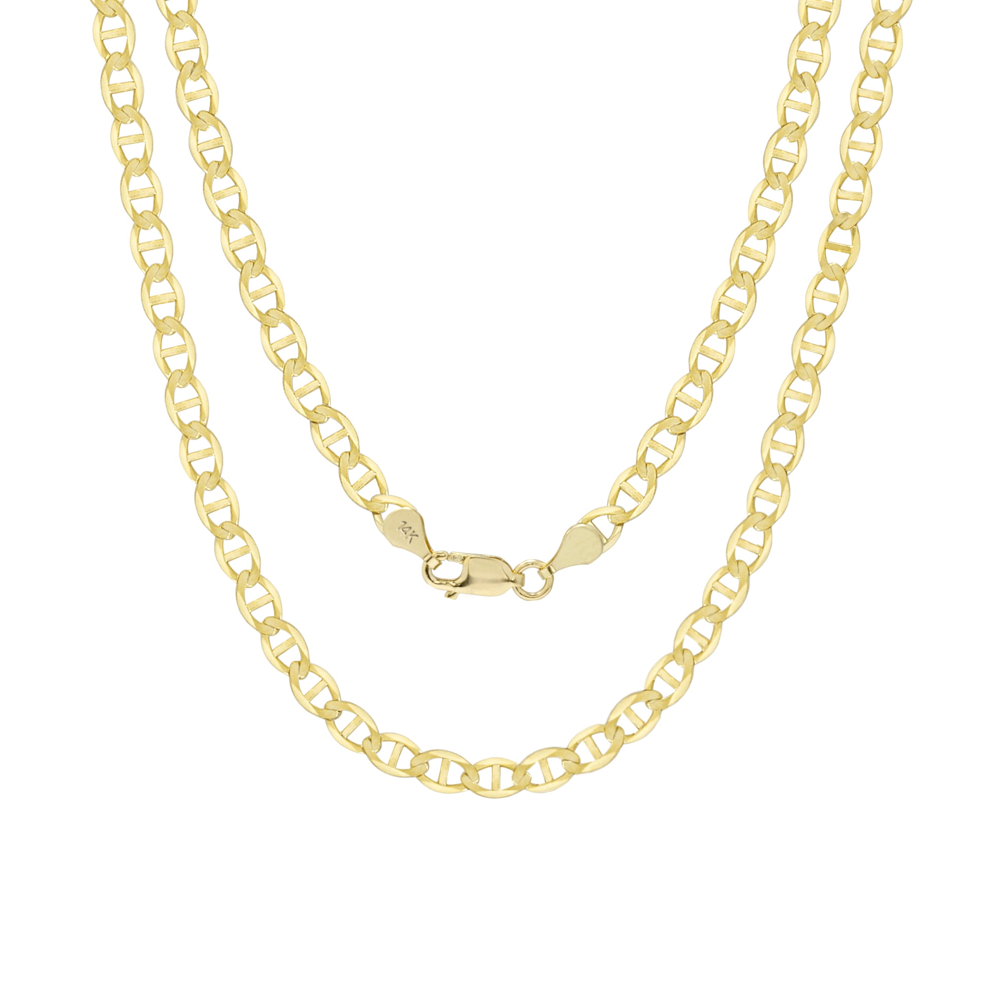 Men's Chainmariner Link Chain Gold Filled Necklace Mens 