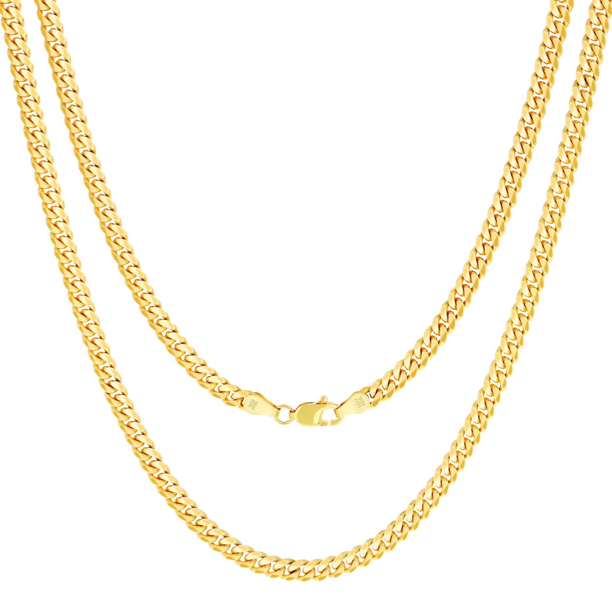 アクセサリー 19SO 24/7 18k necklace Nuragold-18k-Real-Yellow-Gold-