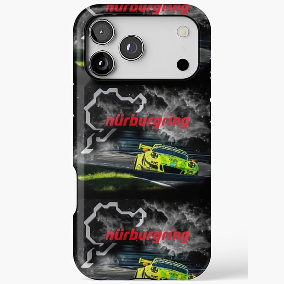 Nurburgring Race Track Circuit iPhone Case 17 11 12 13 14 15 16 Pro Max
