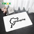 thumbnail image 1 of Nurburgring Racing Track Road Entrance Doormat Room Mat Carpets For Bathroom House Kitchen Carpet Foot Rug Home Decorative Floor, 1 of 6