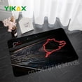 thumbnail image 1 of Nurburgring Racing Track Road Entrance Doormat Room Mat Carpets For Bathroom House Kitchen Carpet Foot Rug Home Decorative Floor, 1 of 6