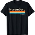 thumbnail image 1 of Nuremberg Germany Retro Design T-Shirt, 1 of 4