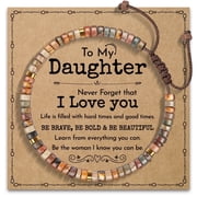 Natural Stone Bracelets Gifts for Mom, Birthday Gifts for Women, Mothers Day Gifts Christmas Gifts for Mom from Daughter
