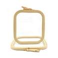 Nurge Plastic Square Embroidery Hoops, Cross Stich Hoop, Punch Needle