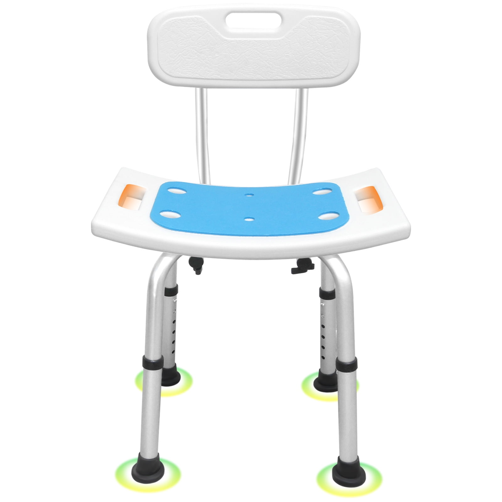 Nurhome Shower Stool with Back for Inside Shower Bath Chair for Seniors